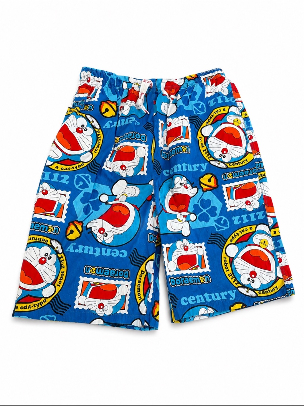 NWOT Doraemon Cool Planet Anime Swim Trunks Boys XL Blue Funko Licensed Shorts